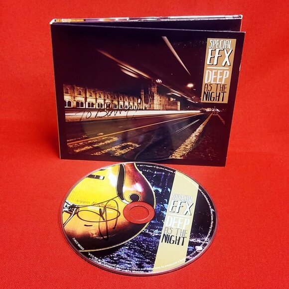 Special EFX Deep As The Night Audio CD Signed 2017 - Picture 8 of 9